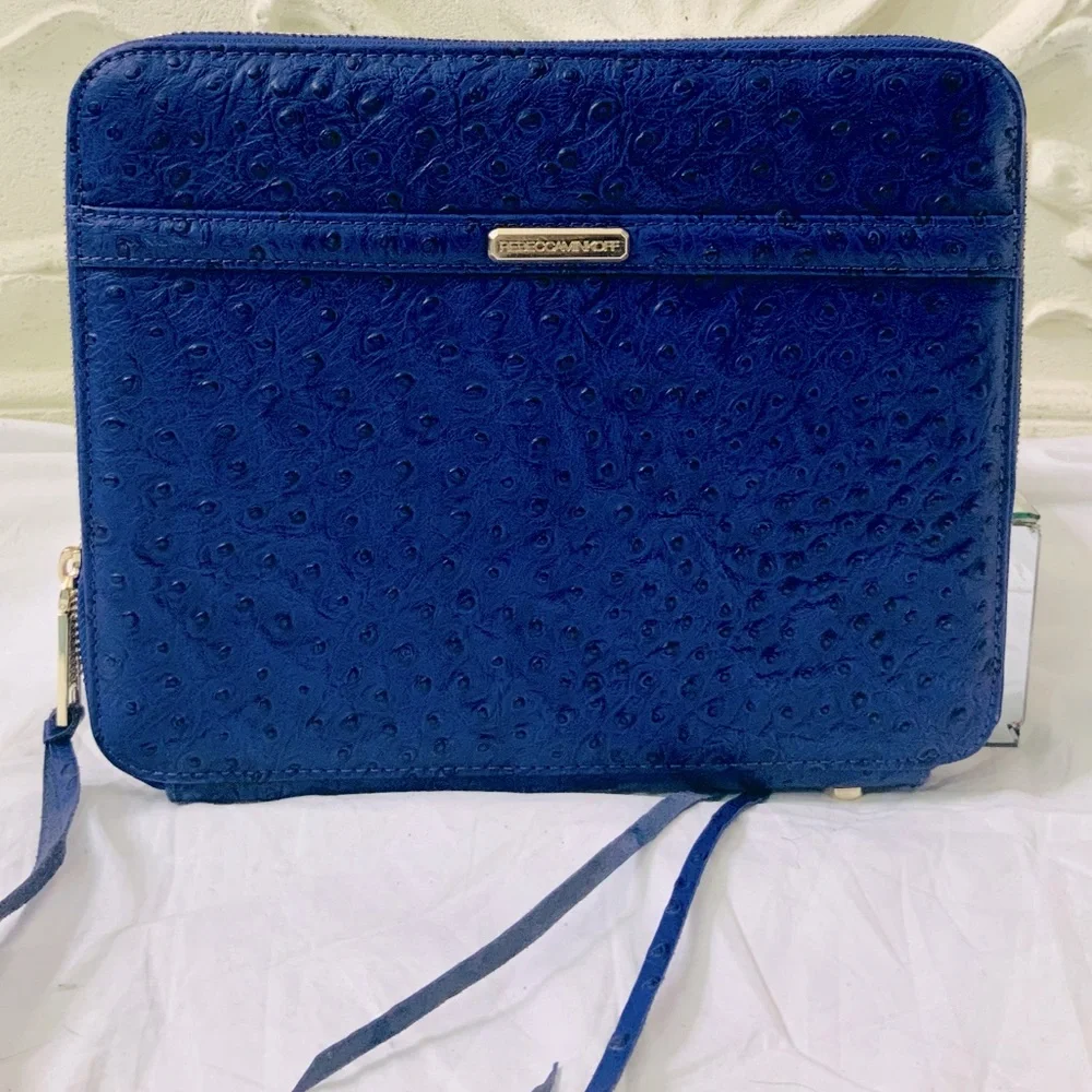 Blue Osteritch Leather Ipad2 Tablet